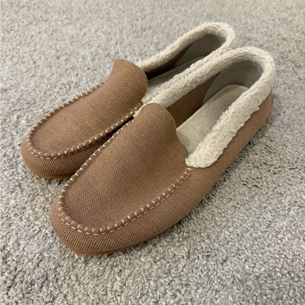 Rothy's Tan Slippers